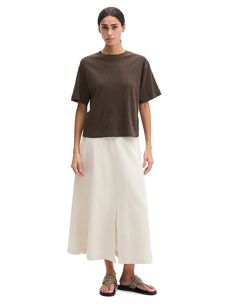 Marc O'Polo T-Shirt Marron S Femme 5